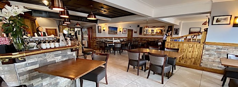 The bar at Siena Restaurant